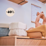 Panier de rangement matelassé