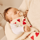 Offert bavoir bandana coeur